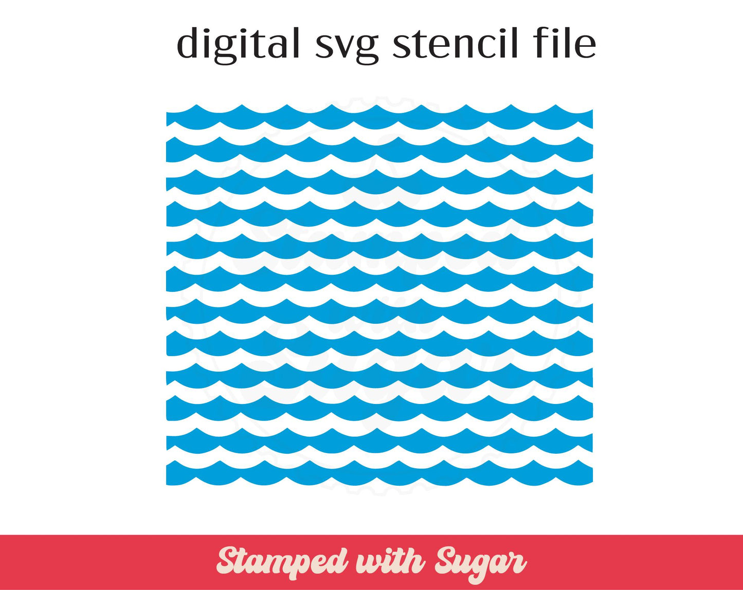 Archivo de plantilla SVG con patrón de ondas 1