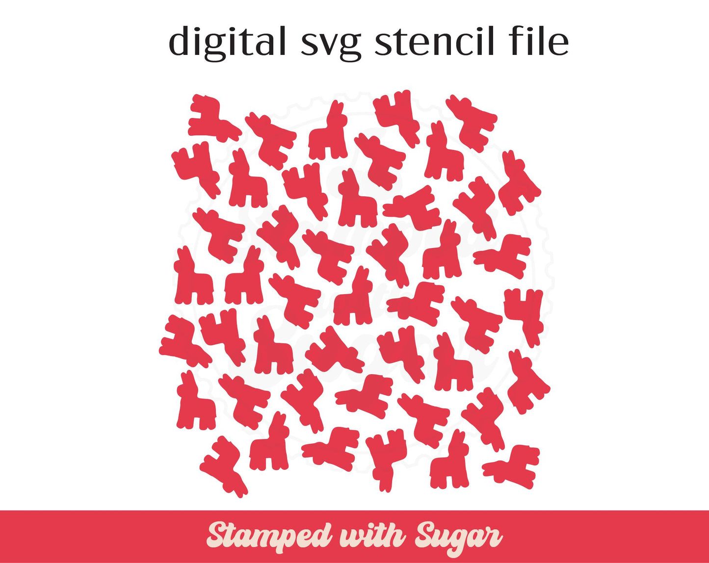 Archivo SVG de Plantilla Dispersa de Piñata