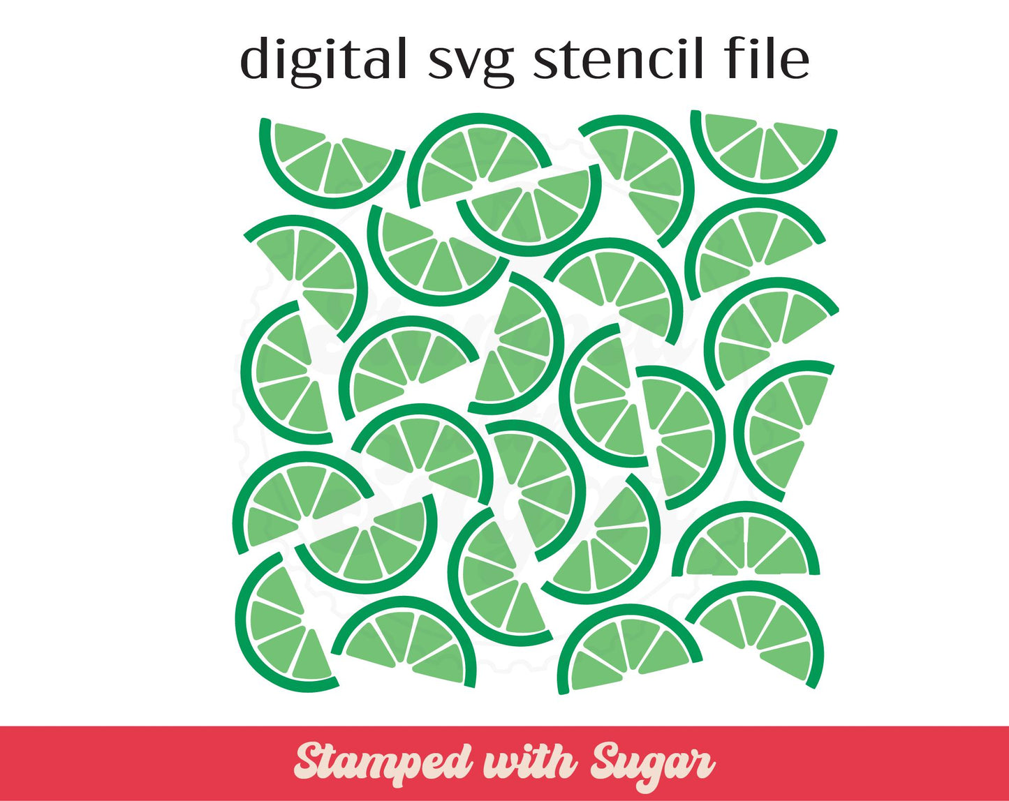 Archivo de plantilla SVG de 2 partes de Citrus Scatter