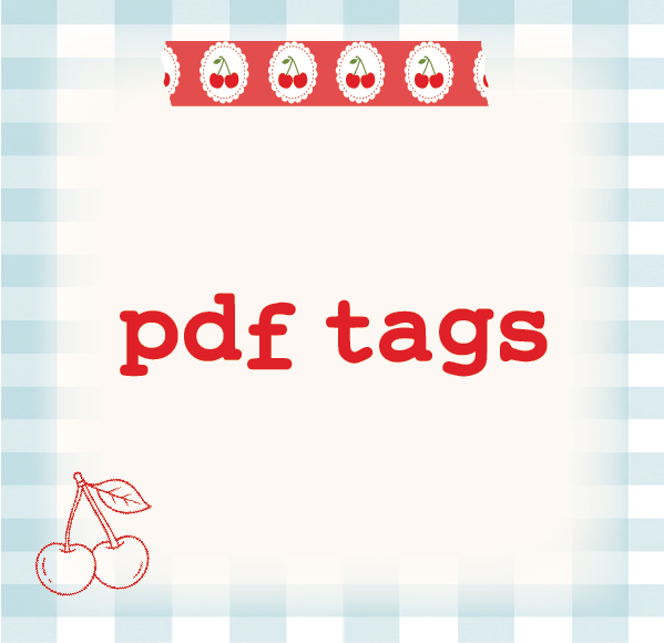 pdf tags