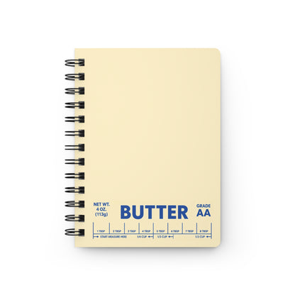 Butter Spiral Notebook