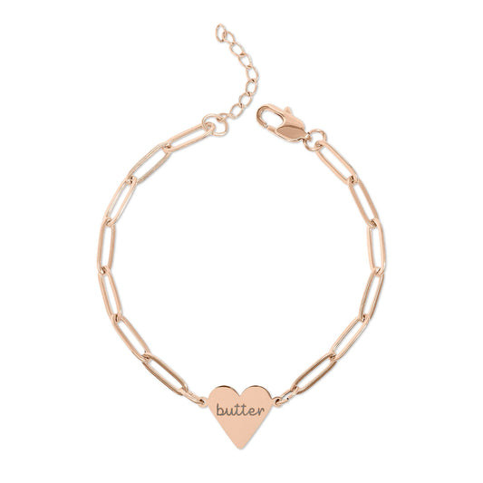 Butter Heart Bracelet