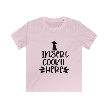 Insert Cookie Here Funny Holiday Cookie Shirt Kids