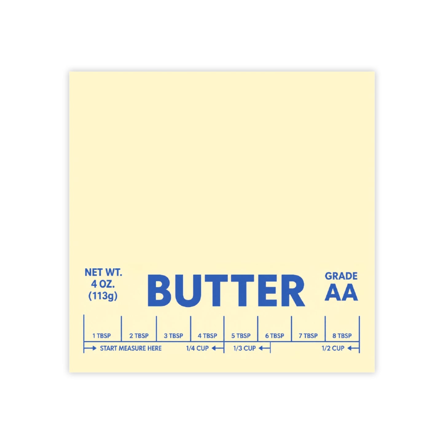 Butter Post-it® Note Pads
