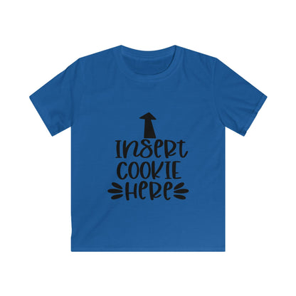 Insert Cookie Here Funny Holiday Cookie Shirt Kids