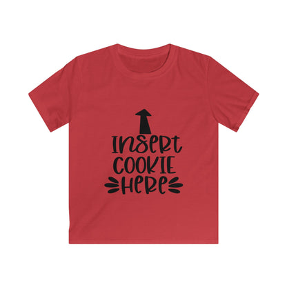 Insert Cookie Here Funny Holiday Cookie Shirt Kids