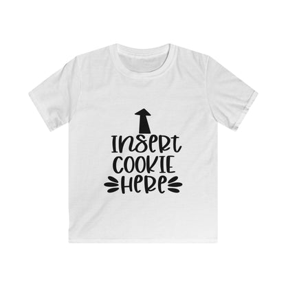 Insert Cookie Here Funny Holiday Cookie Shirt Kids