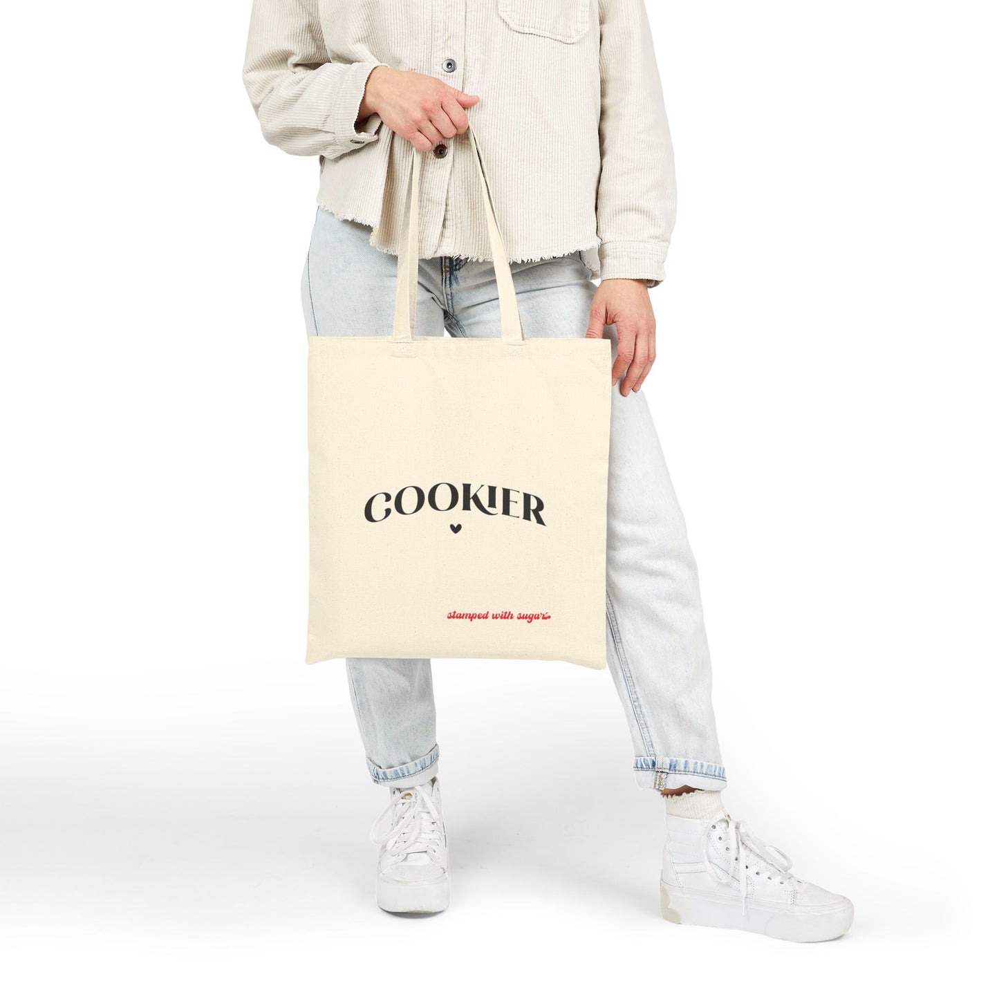Cookier Canvas Tote Bag  Colorful