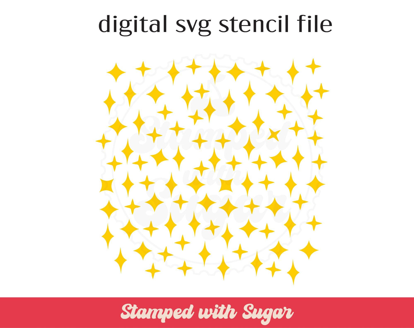 Archivo de plantilla SVG Holly Sparkles