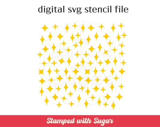 Archivo de plantilla SVG Holly Sparkles