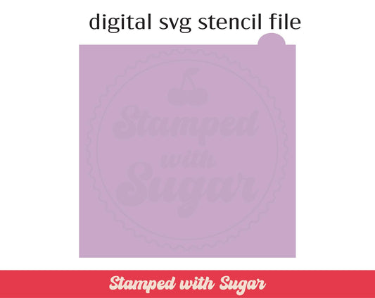 Plantilla en blanco de estarcido Archivo SVG de estarcido