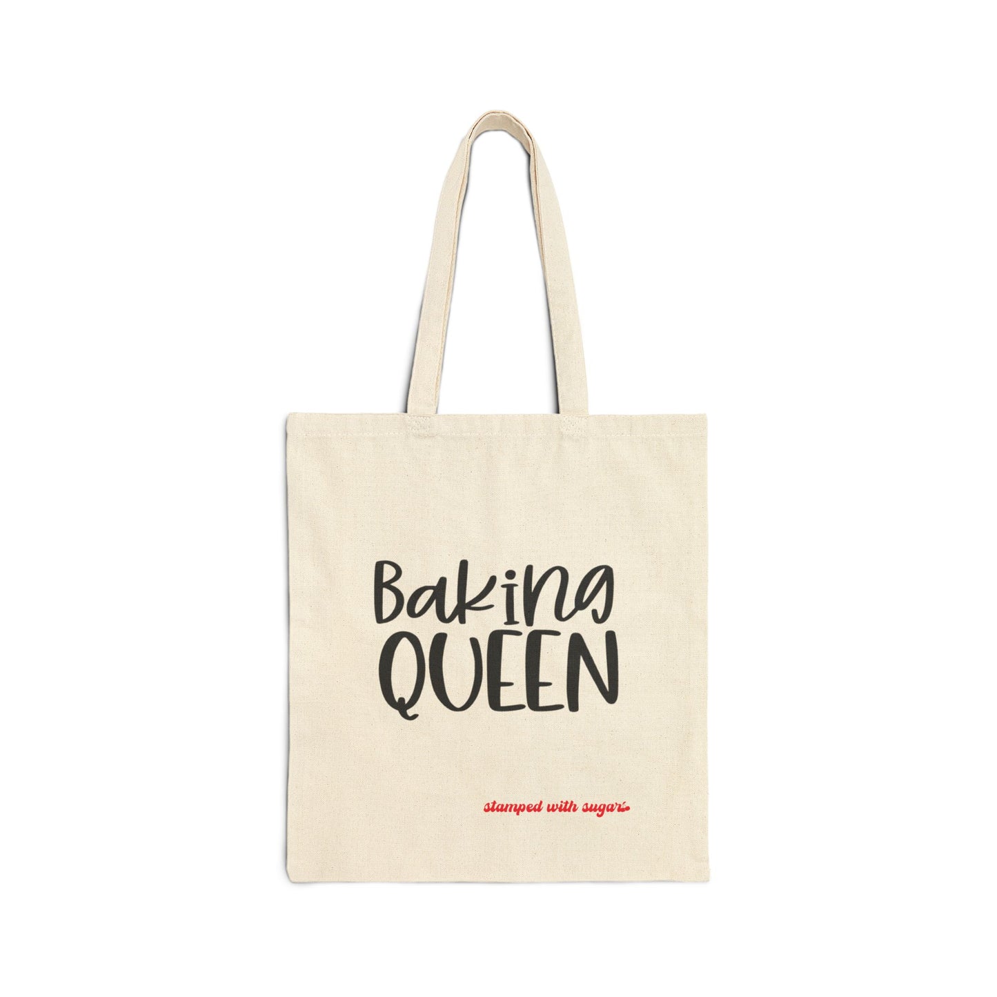 Baking Queen Canvas Tote Bag  Colorful
