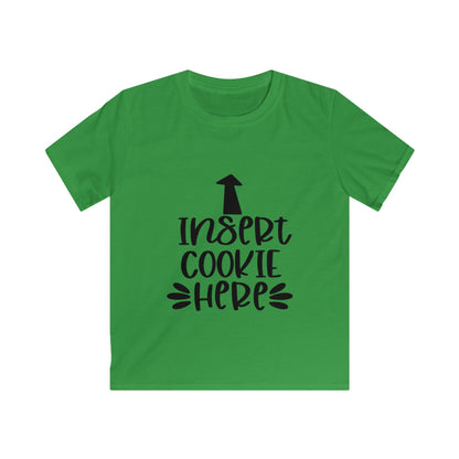 Insert Cookie Here Funny Holiday Cookie Shirt Kids
