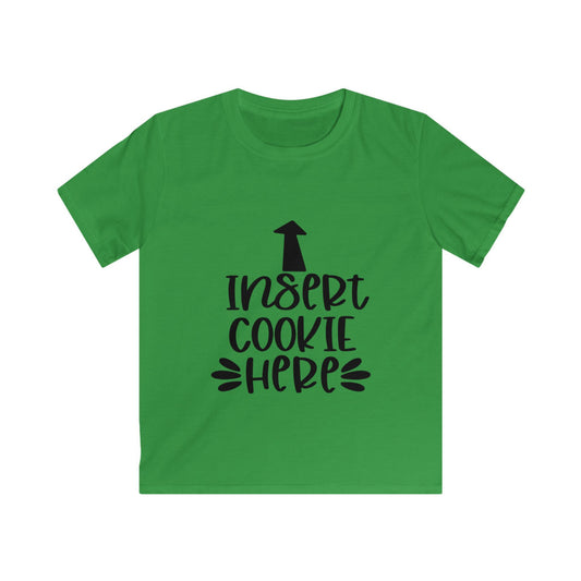 Insert Cookie Here Funny Holiday Cookie Shirt Kids