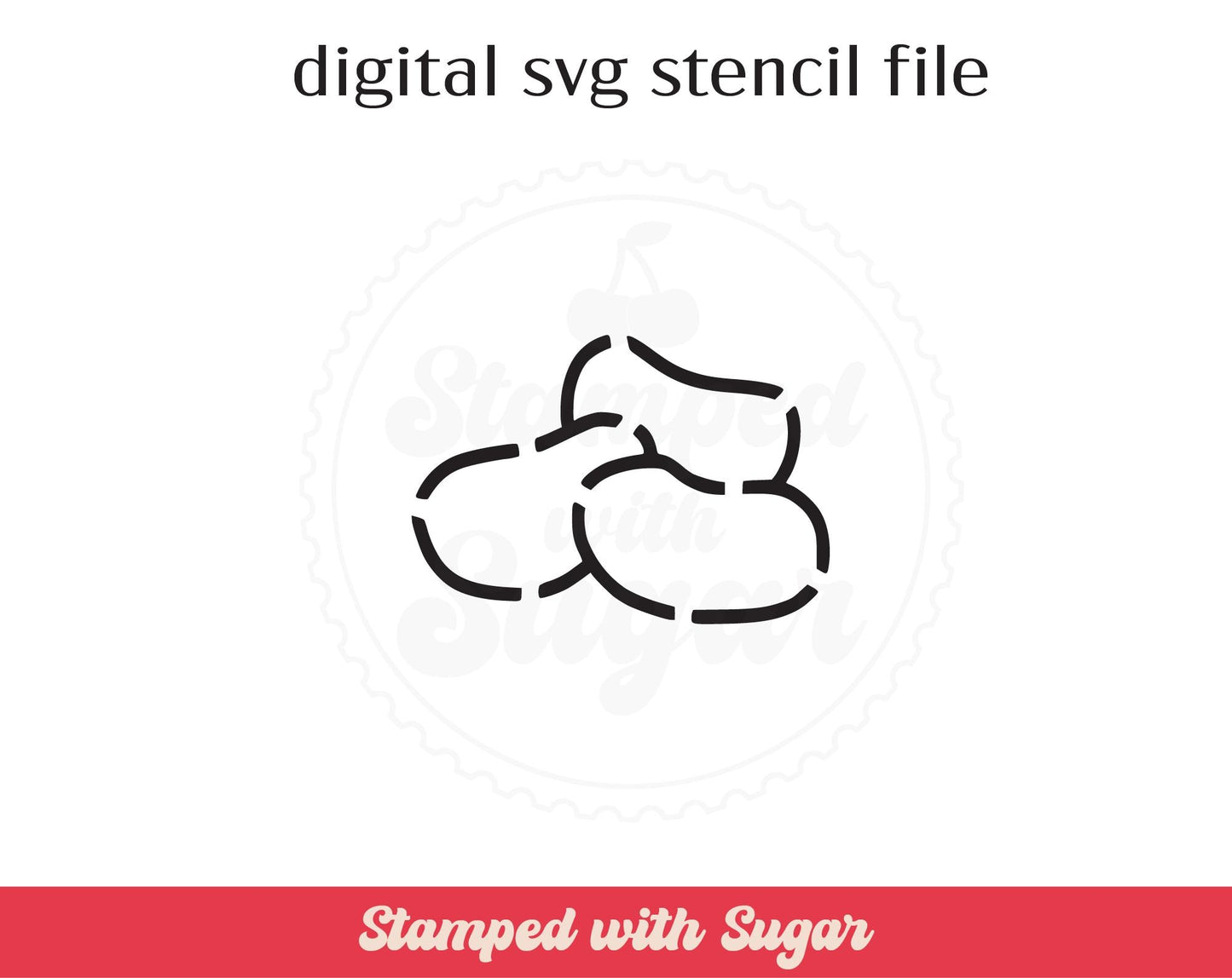 Archivo de esténcil SVG PYO de gominola