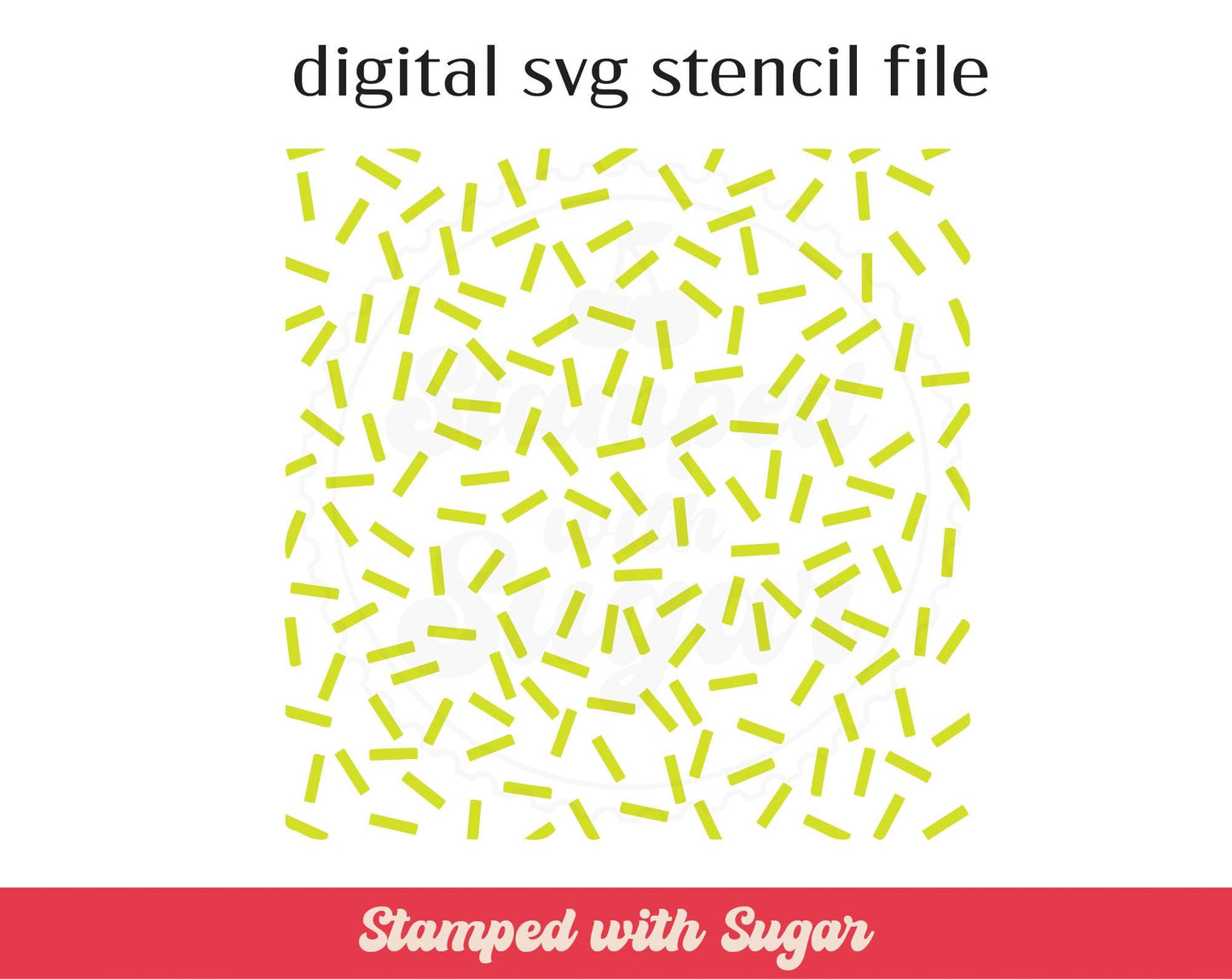 Archivo de plantilla SVG de confeti rectangular