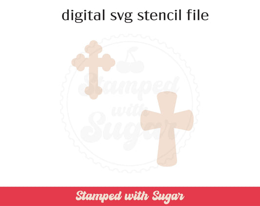 Archivo de plantilla SVG de cruz