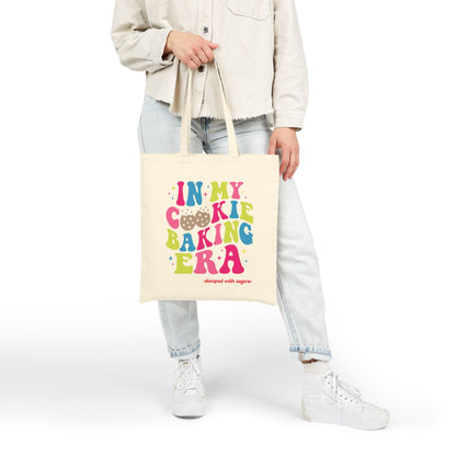 In My Cookie Baking Era Canvas Tote Bag  Colorful