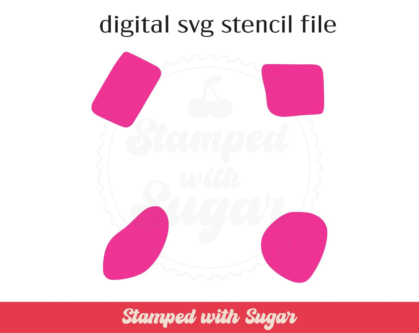 Archivo de esténcil SVG de resumen 3