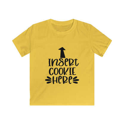 Insert Cookie Here Funny Holiday Cookie Shirt Kids