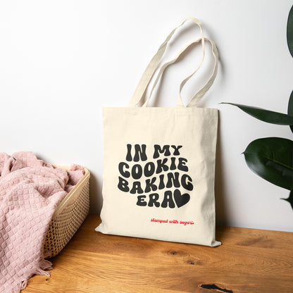 In My Cookie Baking Era Canvas Tote Bag