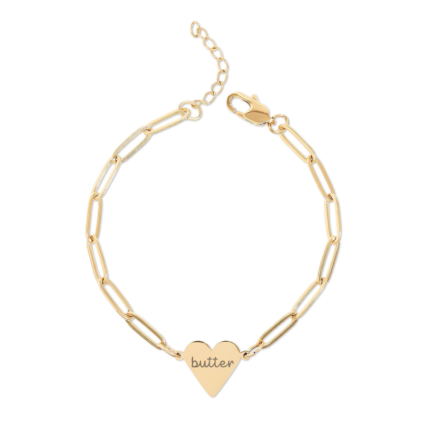 Butter Heart Bracelet