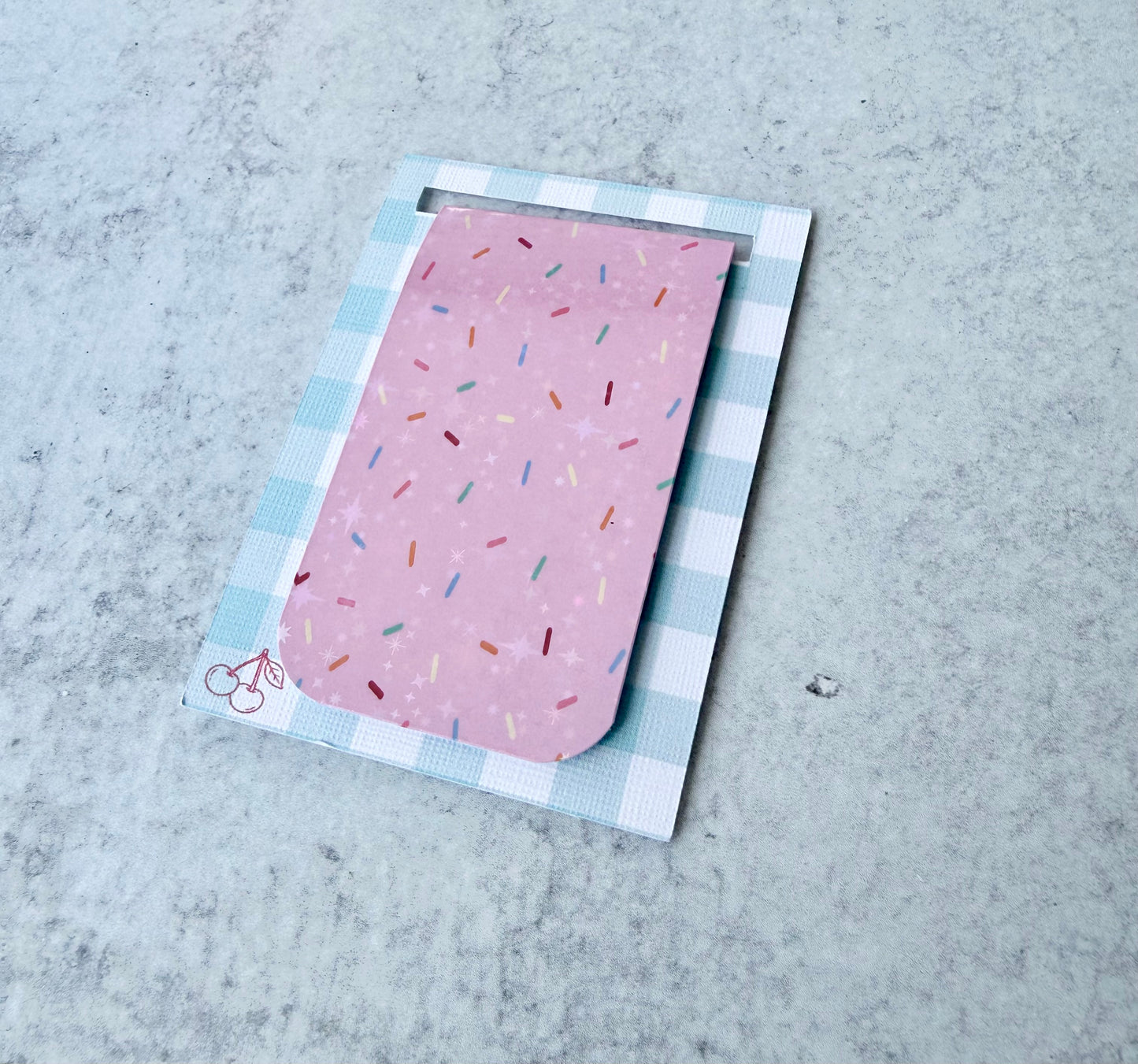 Sprinkle Holographic Magnetic Bookmark