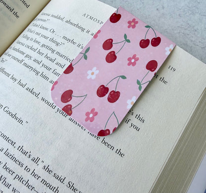 Cherry Holographic Magnetic Bookmark