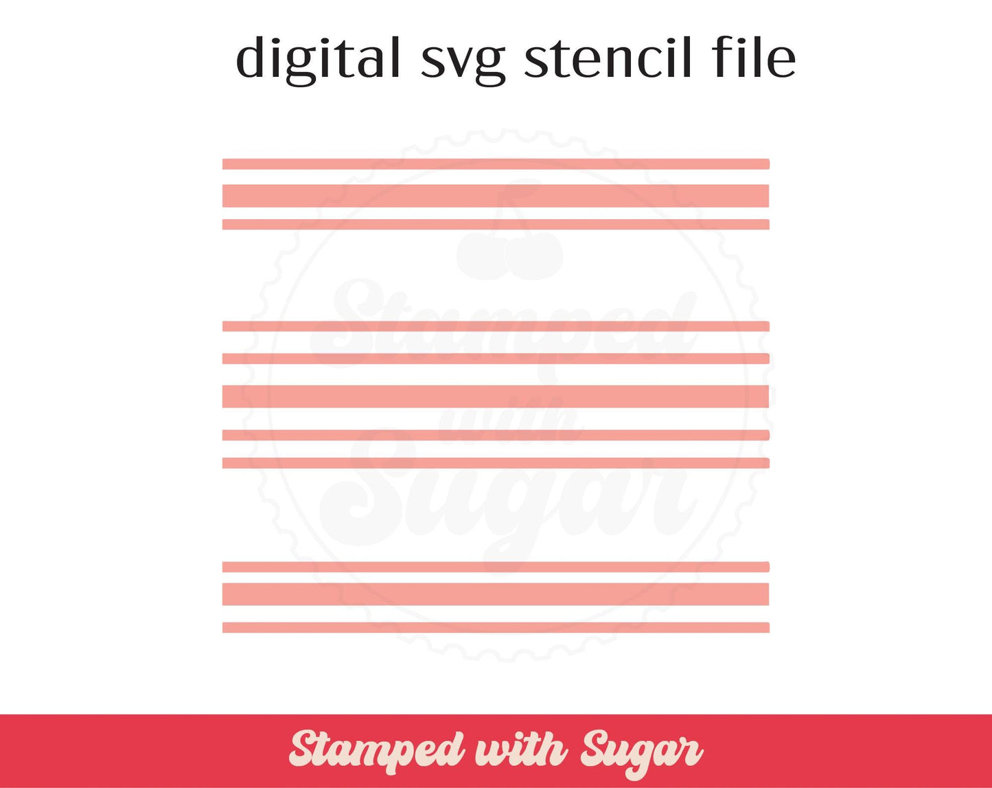 Archivo de esténcil SVG de líneas de cuadros