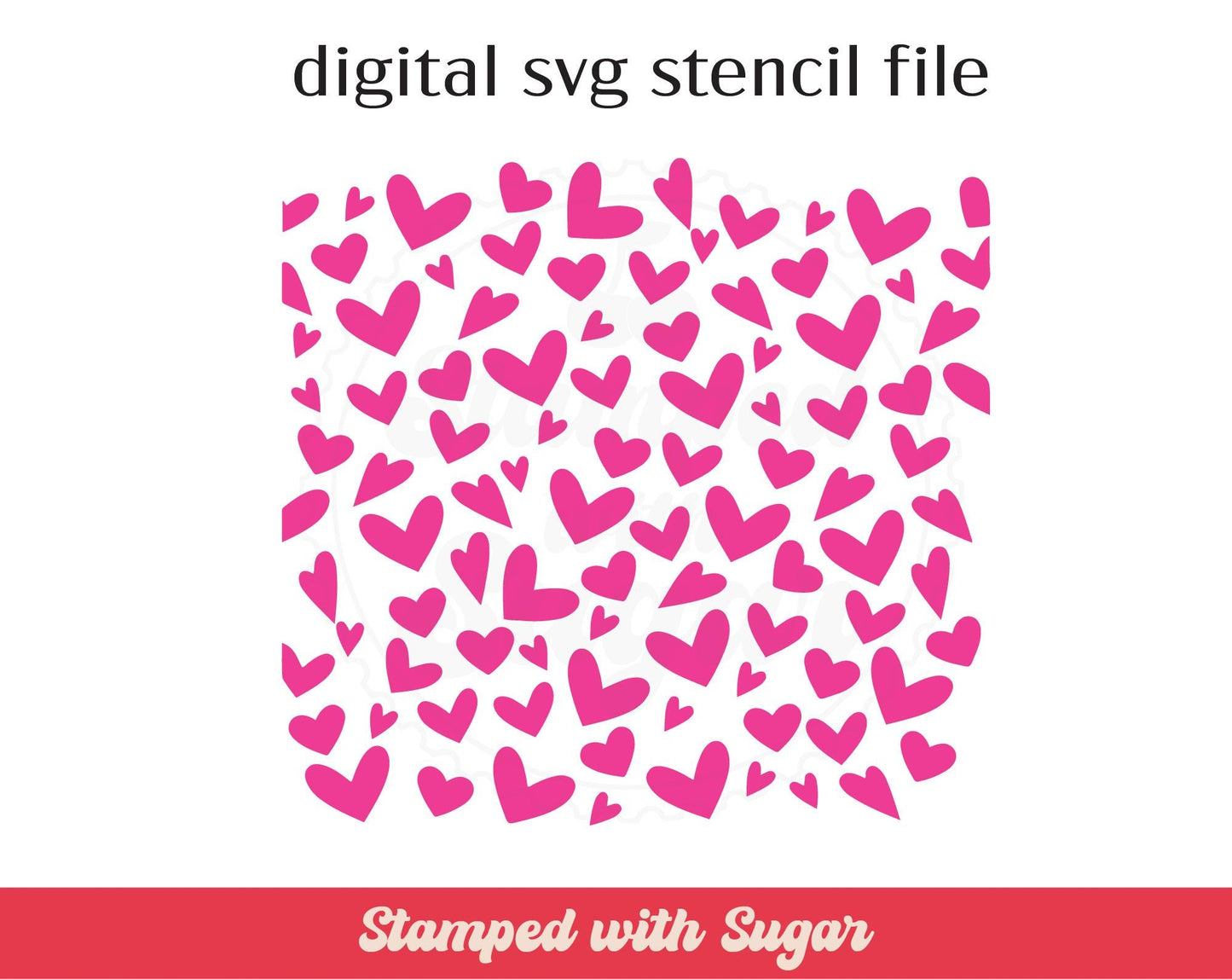 Archivo de plantilla SVG de Jessica Hearts