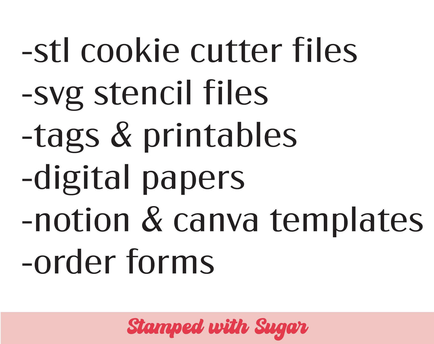 Impreso con Prensa Digital Stamped with Sugar