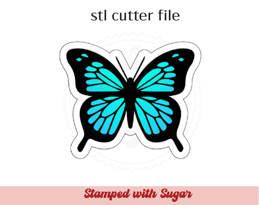 Butterfly STL Cookie Cutter File