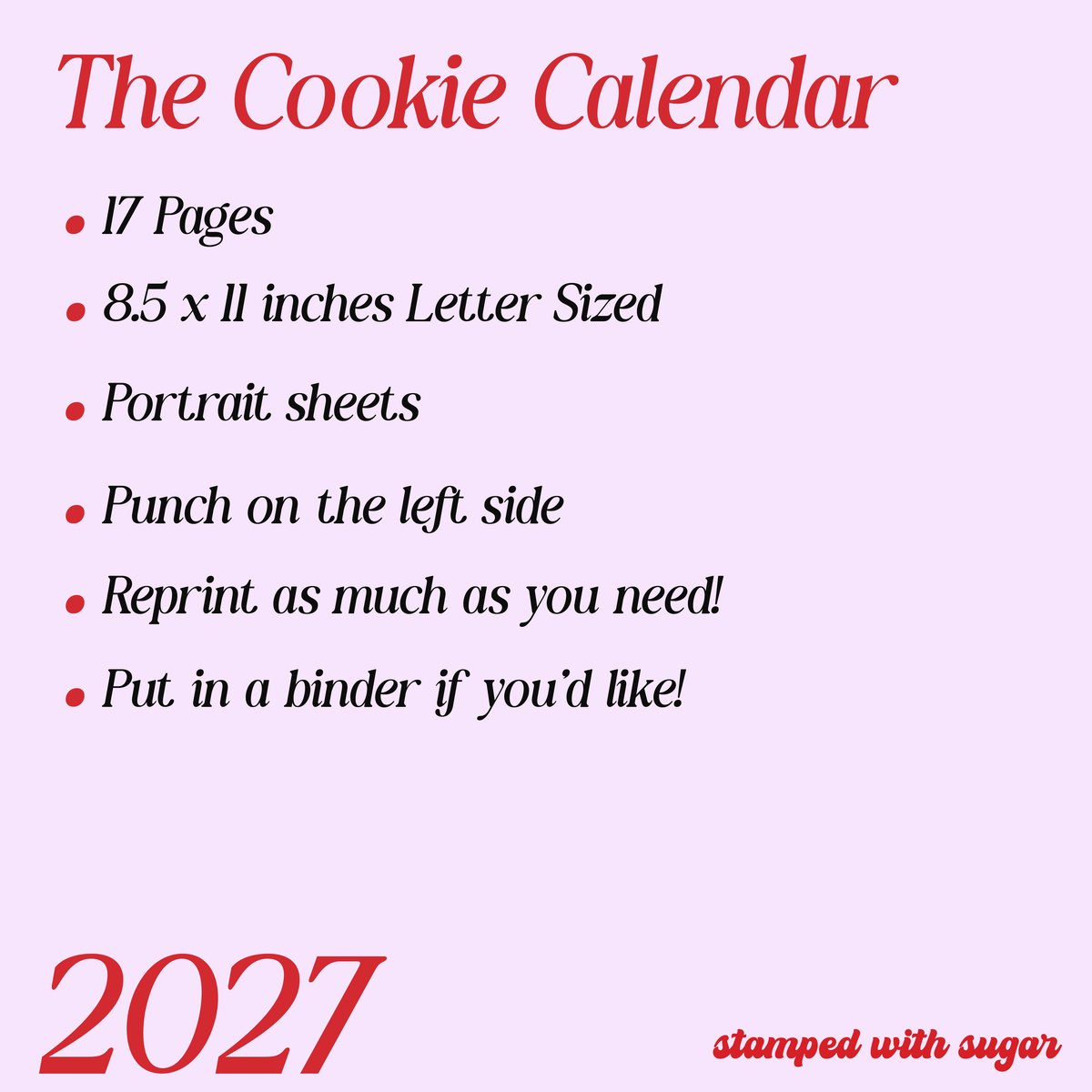 Cookie Orders Bundle | Digital & Printable Cookie Business Planner