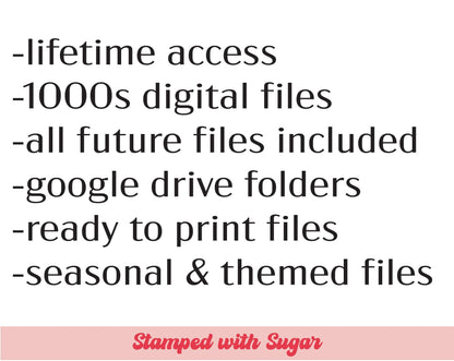 Impreso con Prensa Digital Stamped with Sugar