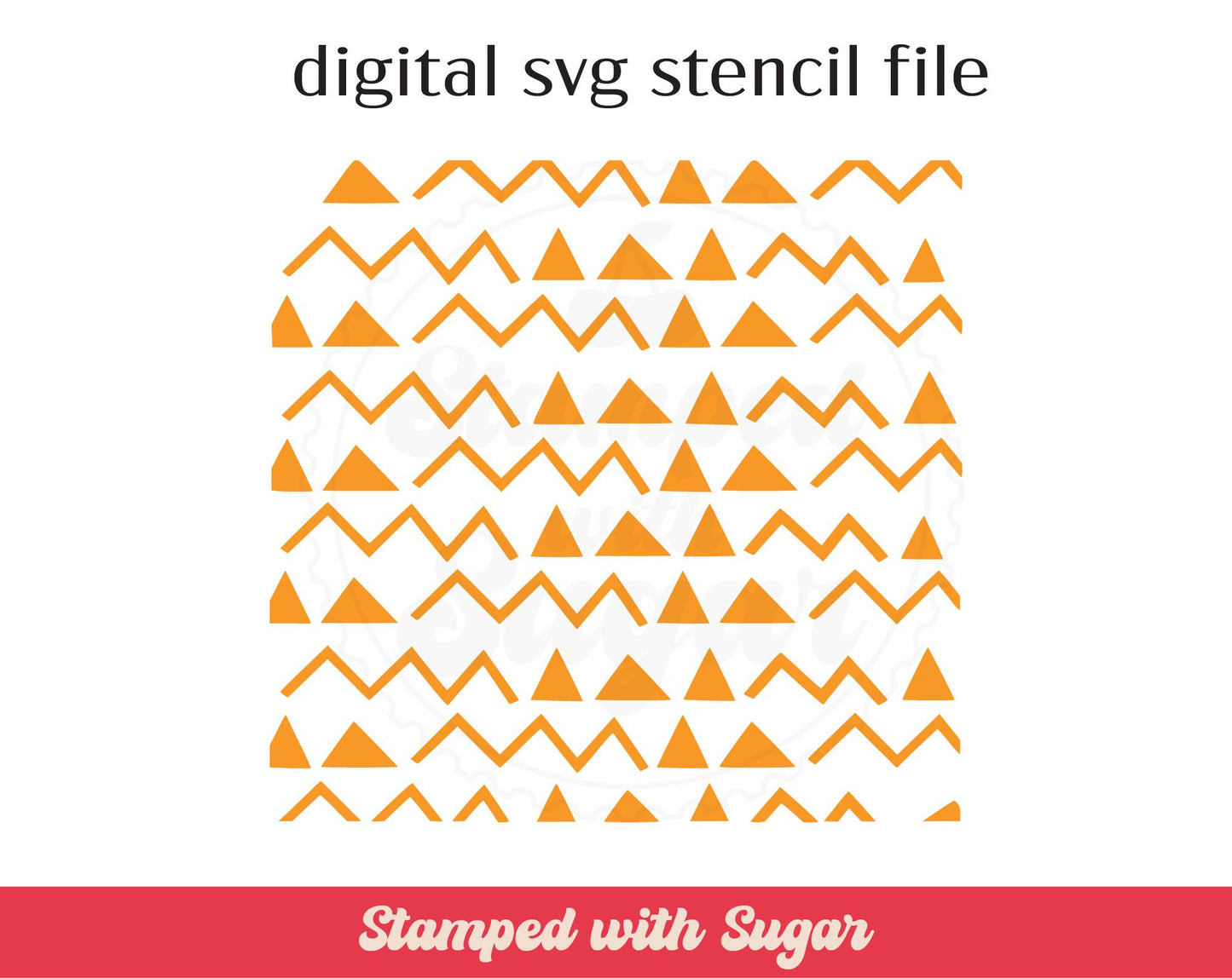 Archivo de plantilla SVG Zig Zag Scatter