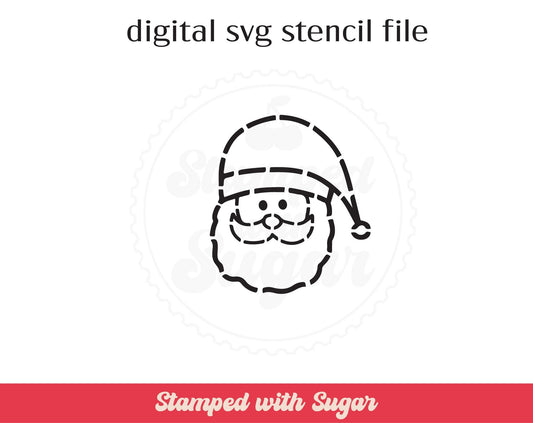Archivo de Plantilla SVG de Papá Noel PYO