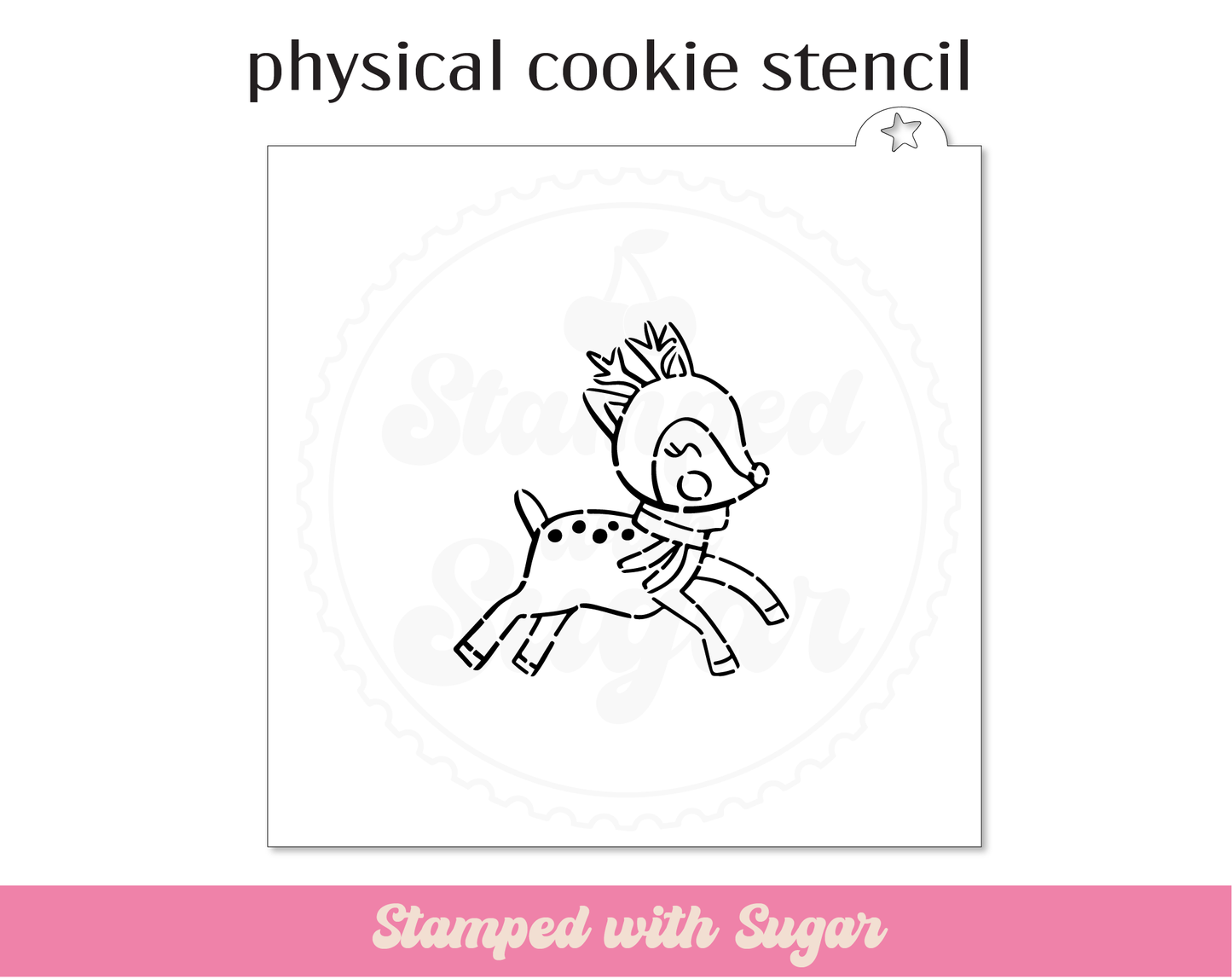 Plantilla física de PYO de Honey the Reindeer