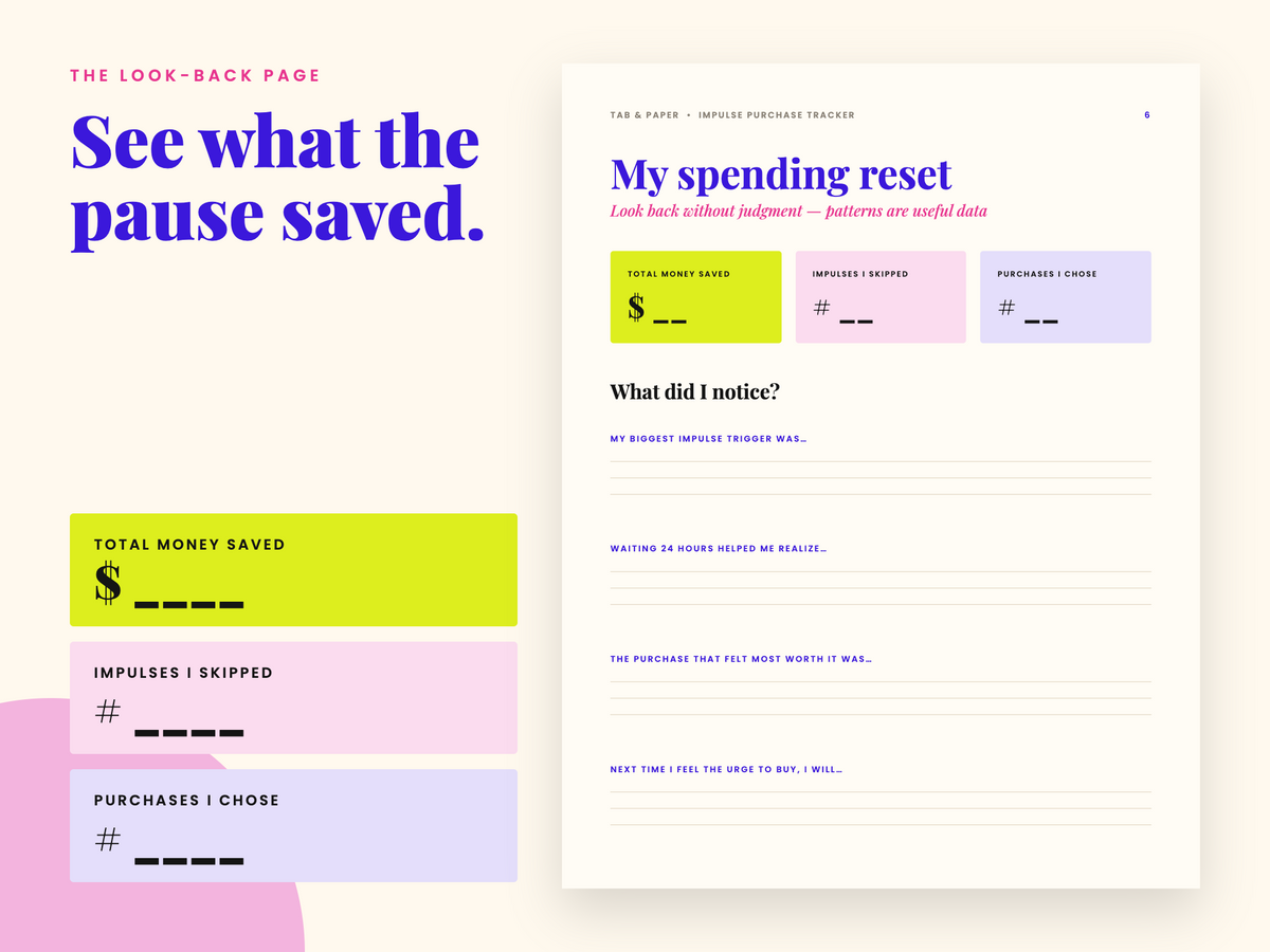 The Impulse Edit PDF Printable