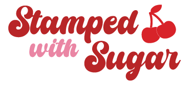 stamped with sugar