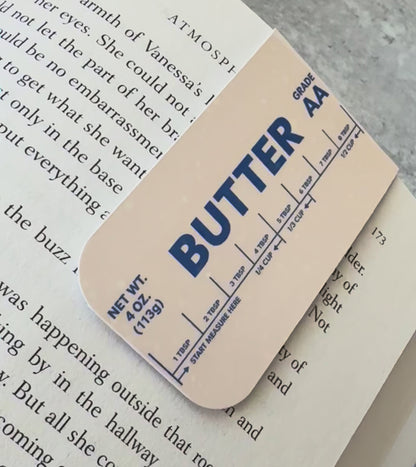 Butter Holographic Magnetic Bookmark
