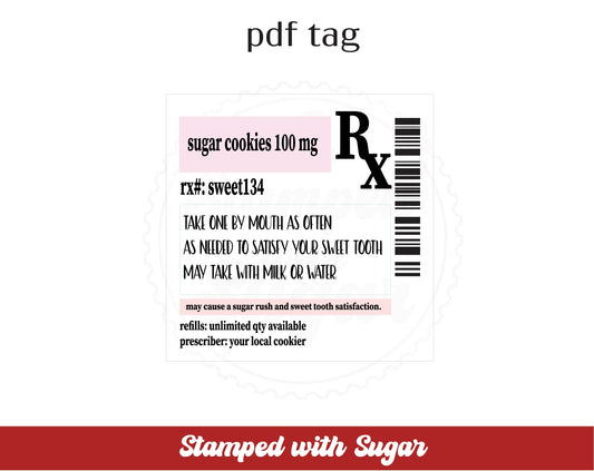 Etiqueta PDF de RX Square