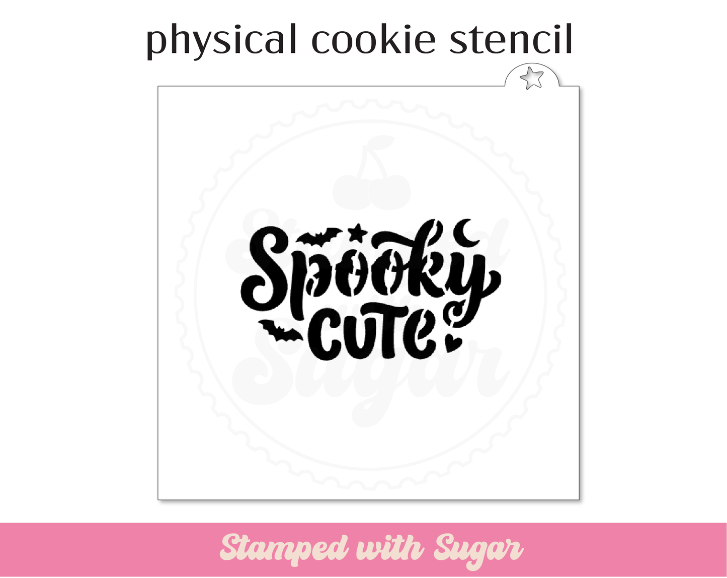 Plantilla física de diseño "Spooky Cute"