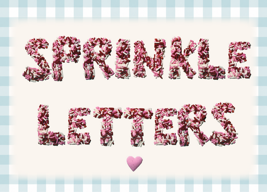 Sprinkle Letters