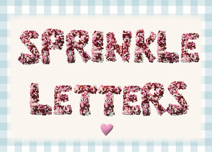 Sprinkle Letters